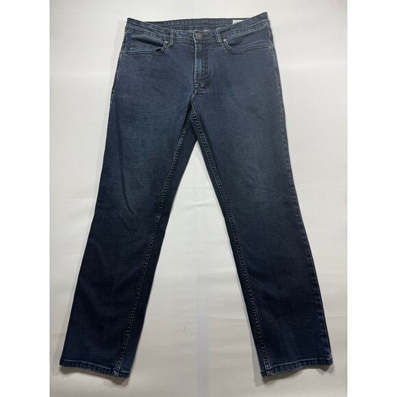 Buffalo David Bitton Men's Jackson-X Straight Stretch Blue Denim Jeans - 34x29 - Picture 1 of 5